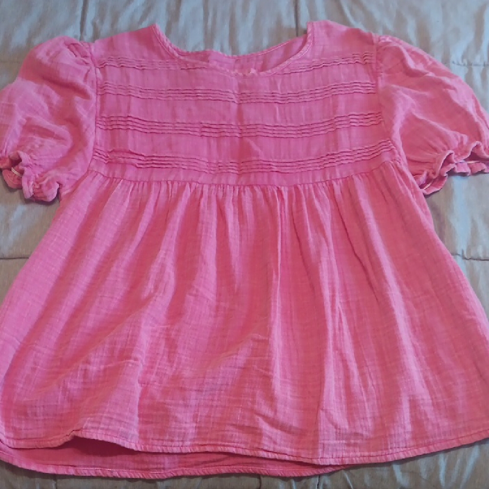 Simply Southern Pink Blouse